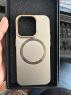 Protective Apple iPhone Back Cover - Luxury Frosted Hard Case with Camera Shutter for iPhone - Style 4