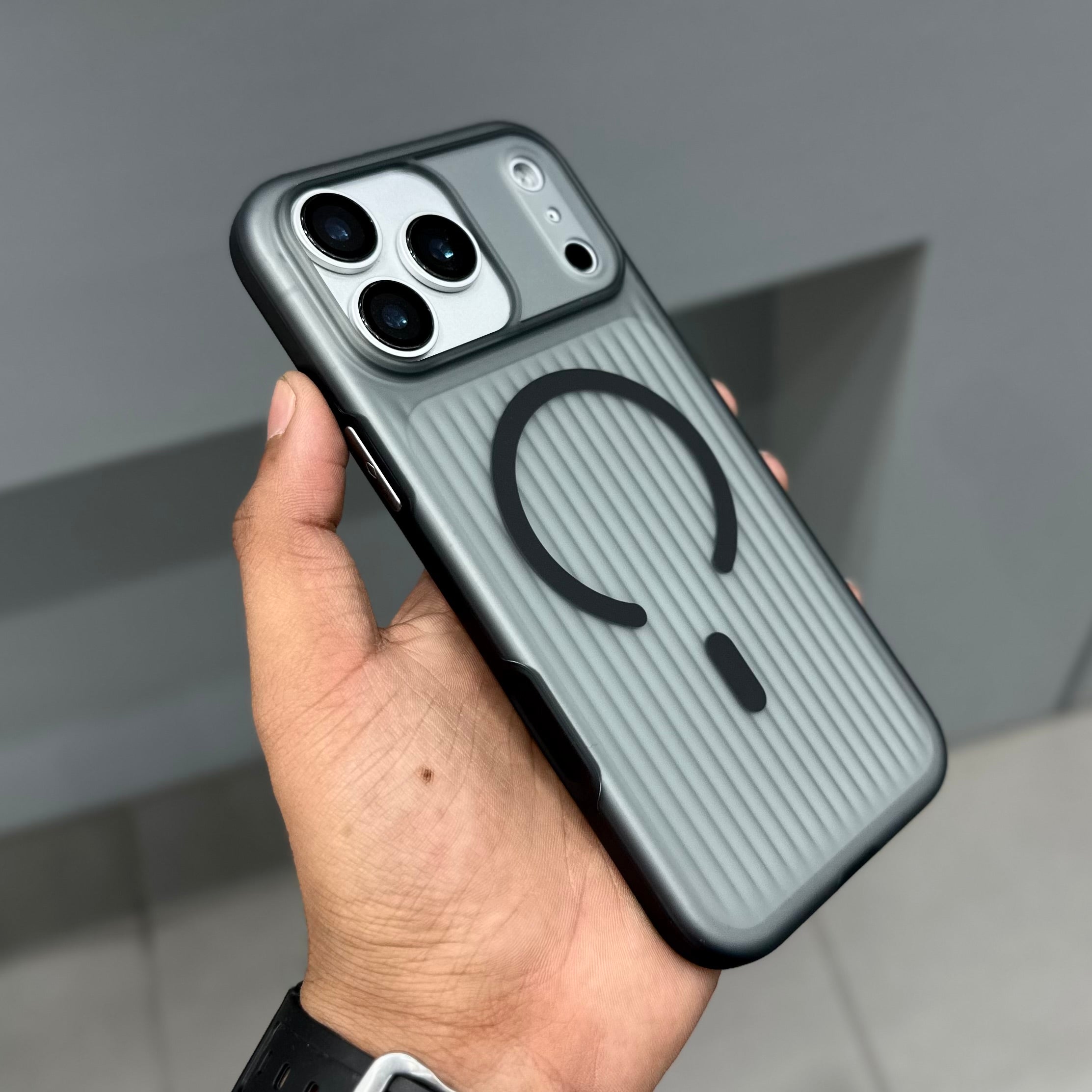 DYNAMYK MAAT STRAP CASE - BLACK GREY ( No. 2784 ) Mobile Case by CoverMeUp - Style 2