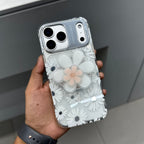 MIKALEN FLOWER CASE WITH ACC - WHITE 2.0 ( No. 2586 ) Mobile Case by CoverMeUp