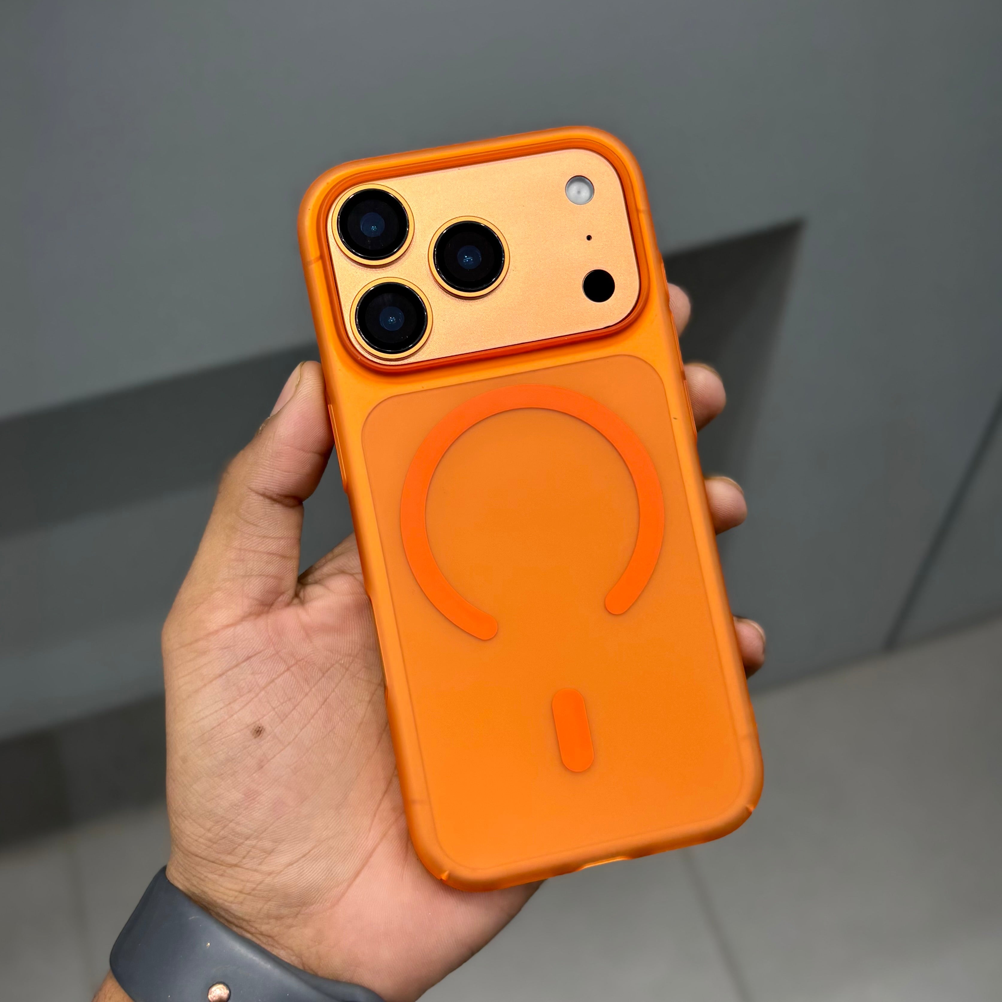 MATTMAG CASE - ORANGE ( No. 2428 ) Mobile Case by CoverMeUp