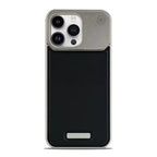Leather Frameless Heat Dissipation Phone Back Case for Samsung Galaxy S24Ultra Mobile Case by CoverMeUp