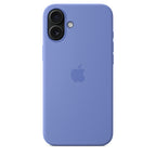 Protective Apple iPhone Back Cover - Logo Silicon Case for iPhone 16 Plus (Periwinkle) - Style 5
