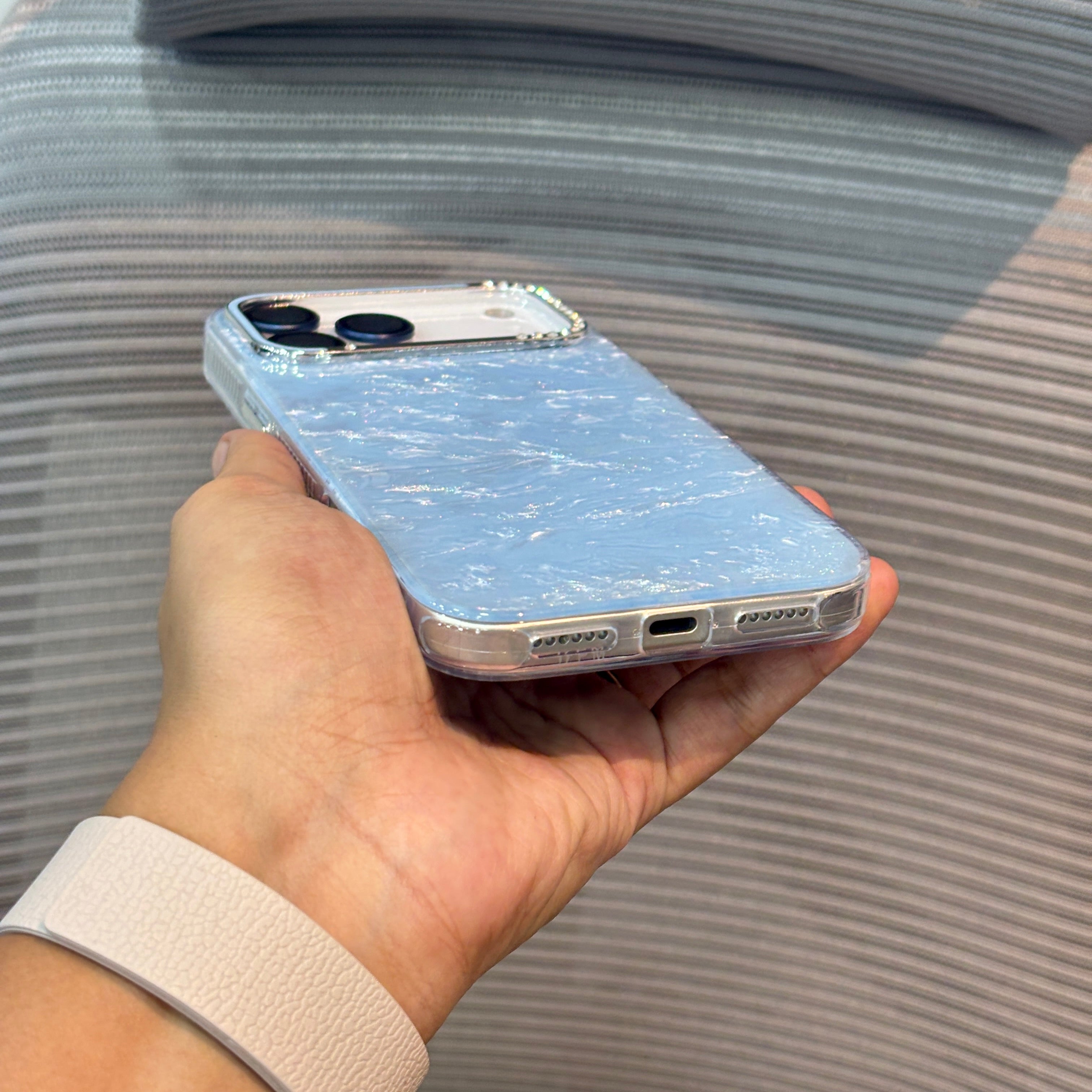 MarbleMuse Glitter iPhone 17 Series Case