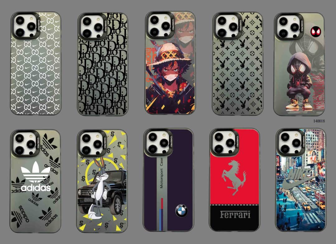 3D EMBOSSED PRINT CARTOON CASE FOR IPHONE