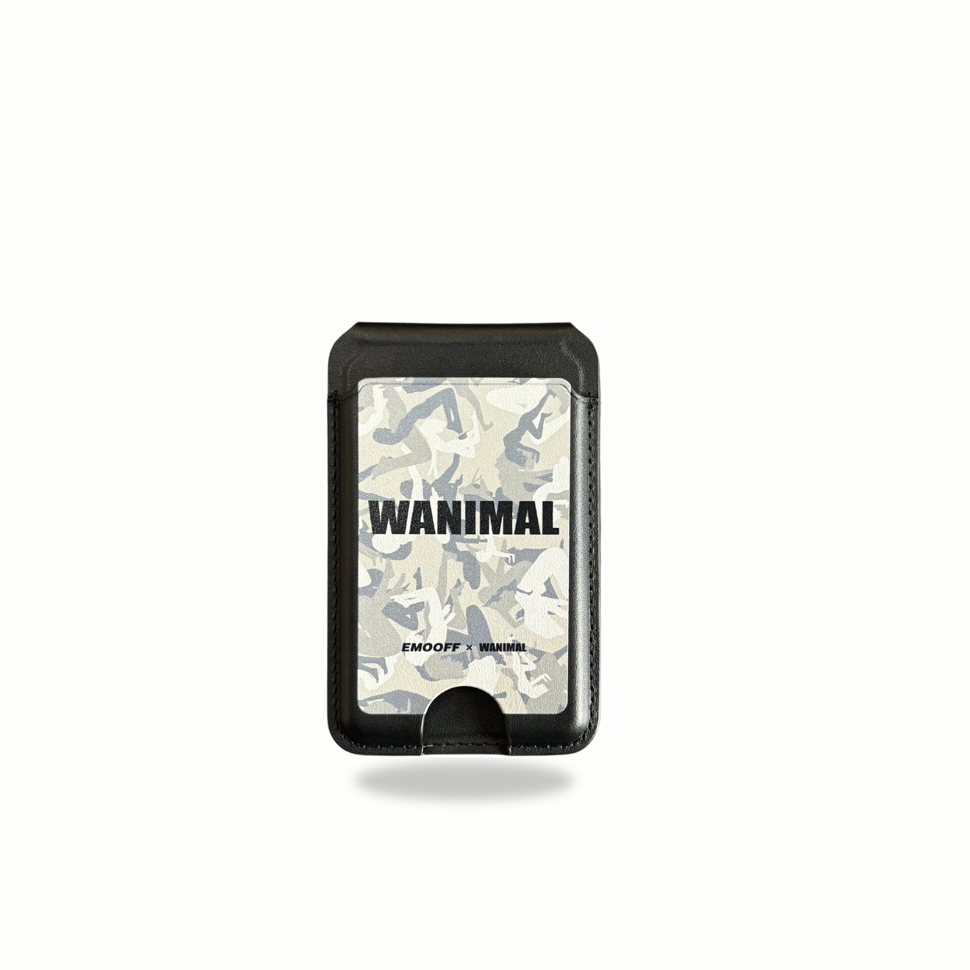 EMO OFF Full WANIMAL Leather Magsafe Wallet