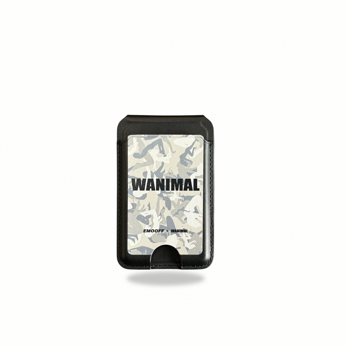 EMO OFF Full WANIMAL Leather Magsafe Wallet
