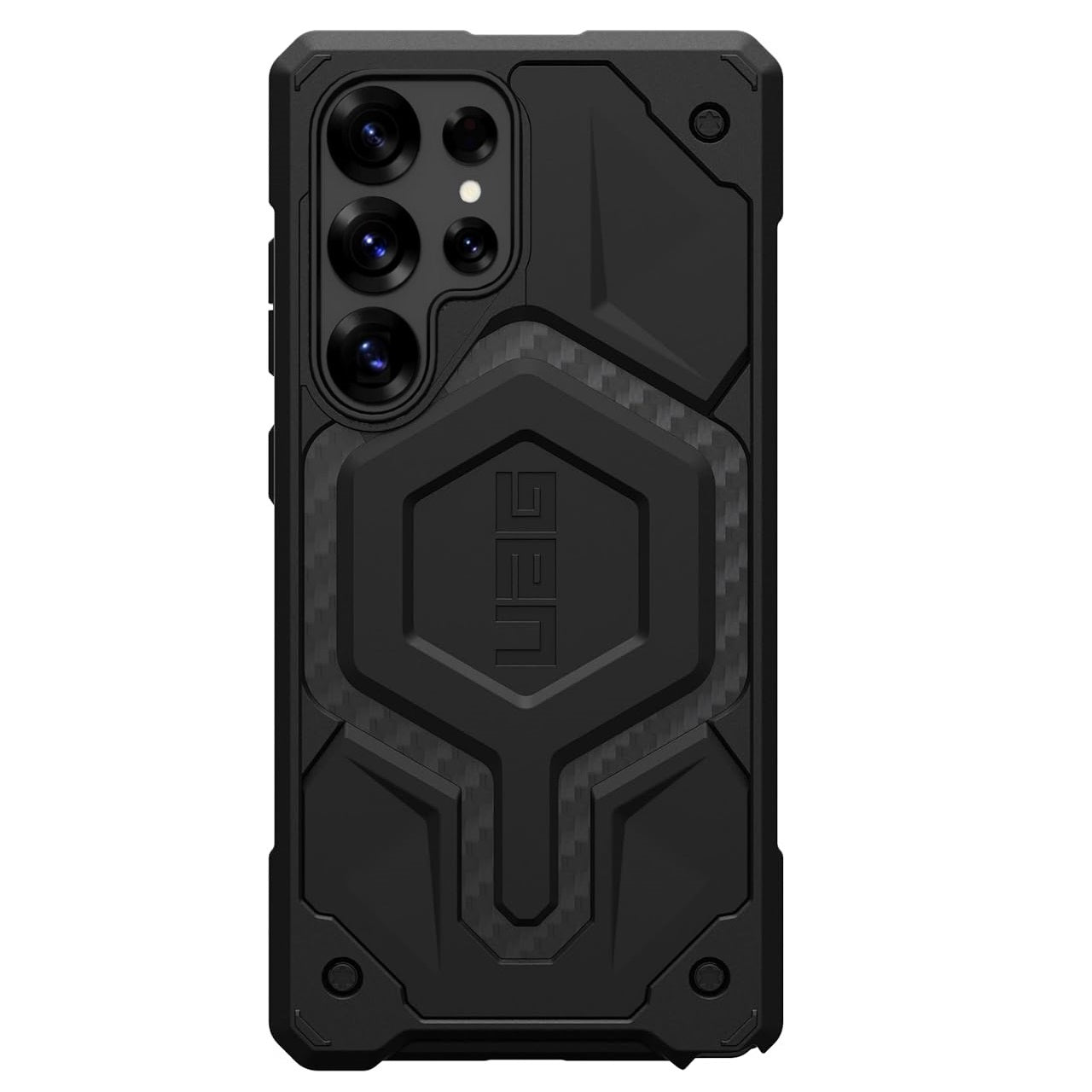 Samsung Galaxy S25 Ultra UAG Monarch Pro Carbon Protective Case with MagSafe - Black Mobile Case by CoverMeUp