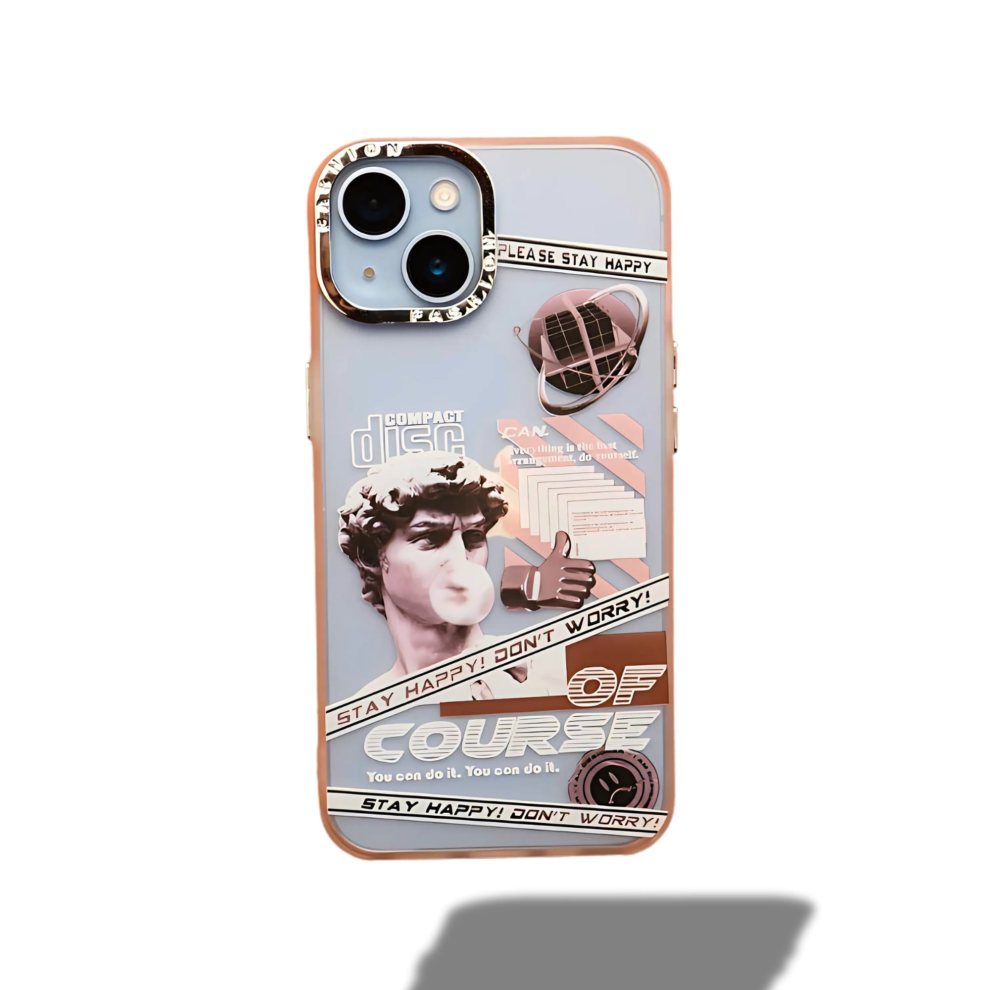 GlitchSoul: Clear Pearl Mobile Case by CoverMeUp - Style 3