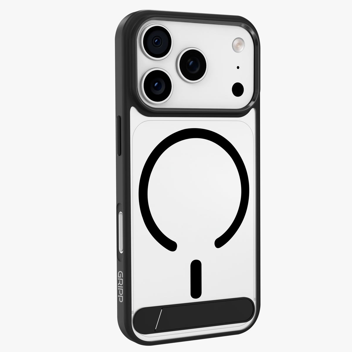 GRIPP Clarion MagStand Apple iPhone 18 Pro MagSafe Case with 8ft Drop Tested - Black