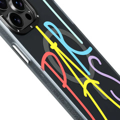 YOUNGKIT Paris Edition Love of Paris Case for iPhone 15 Pro Max (Black)