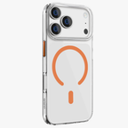 GRIPP Clear Xtreme Apple iPhone 17 Pro MagSafe Case with 8ft Drop Tested - Orange