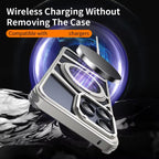 Protective Apple iPhone Back Cover - Rotating Bracket Shell Luxury Design Case for iPhone - Style 7