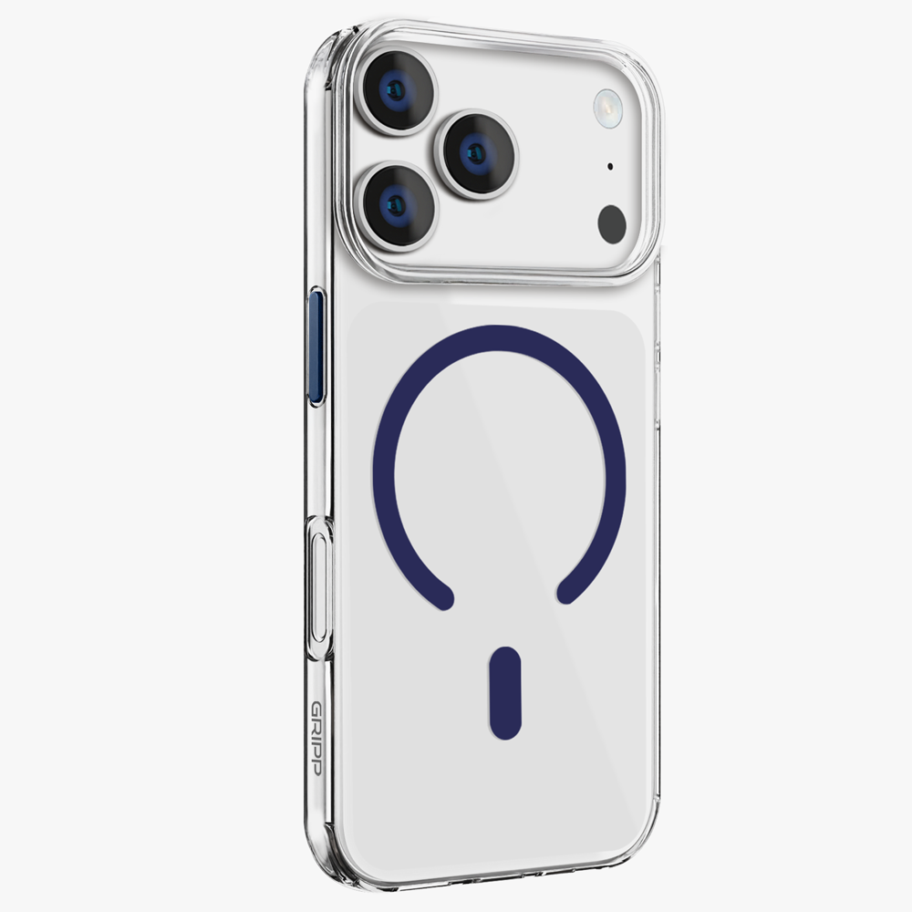 GRIPP Clear Xtreme Apple iPhone 17 Pro MagSafe Case with 8ft Drop Tested - Blue