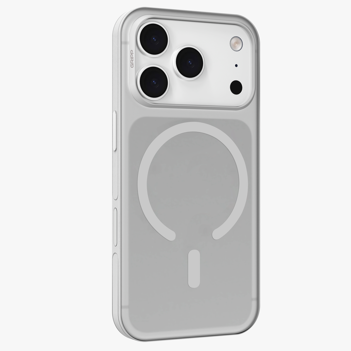 GRIPP Polar Apple iPhone 18 Pro MagSafe Case with 10ft Drop Tested - White