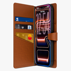 GRIPP Polo Book Wallet Apple iPhone 17 Pro Max and All MagSafe Phones up to 6.9" / 17.53 cm MagSafe Case - Camel