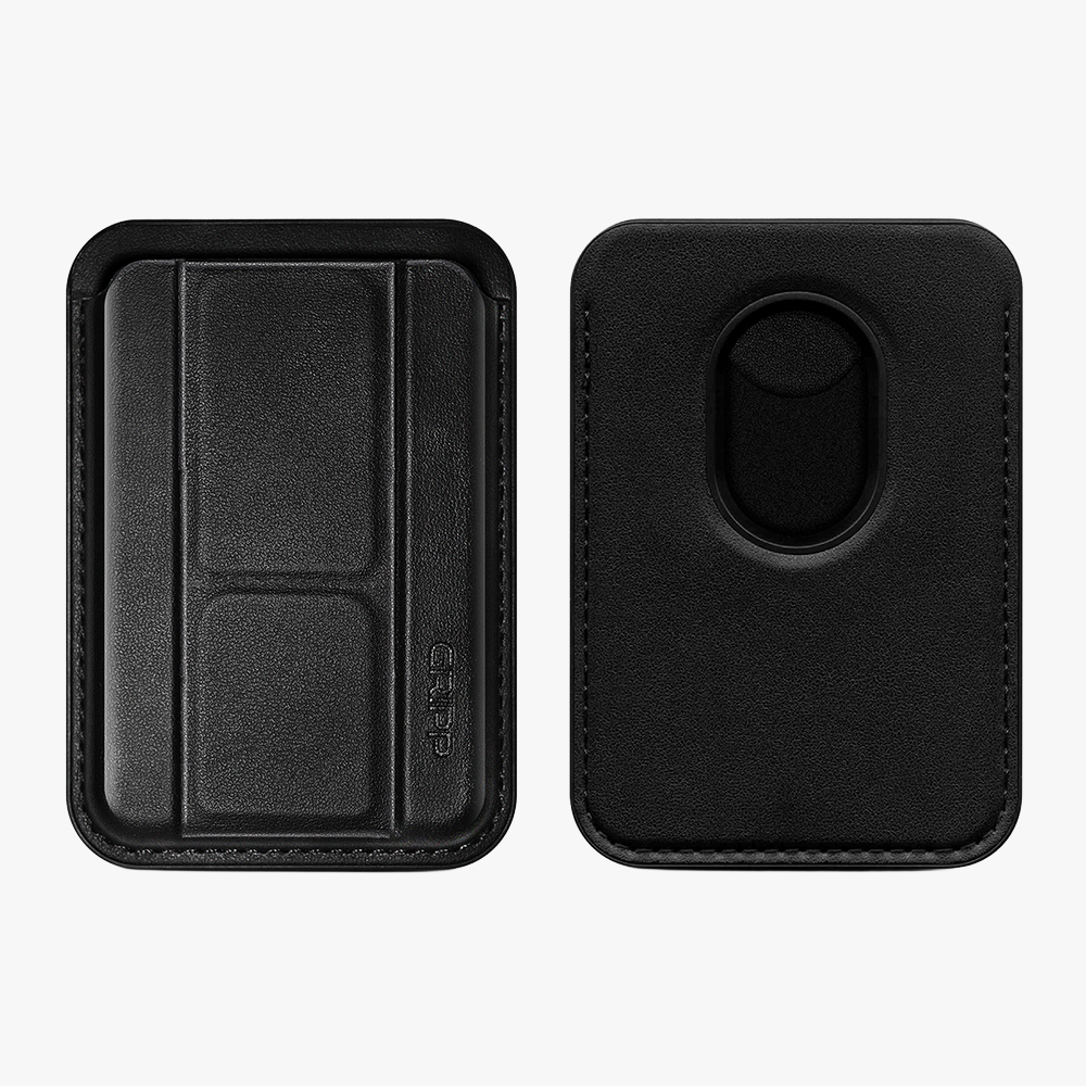 GRIPP Mag Pocket Stand MagSafe Wallet Card Holder - Black