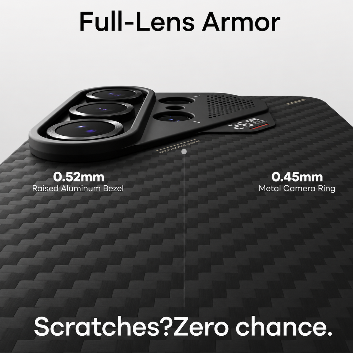 Aulumu S26U Ultra-Slim Aramid Fiber Case for Samsung Galaxy S26 Ultra