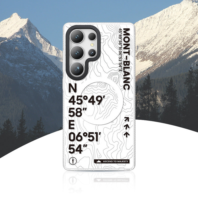 BENKS Dynamic Series City Scene Case for Samsung S26 Ultra (Mont Blanc) Mobile Case by CoverMeUp