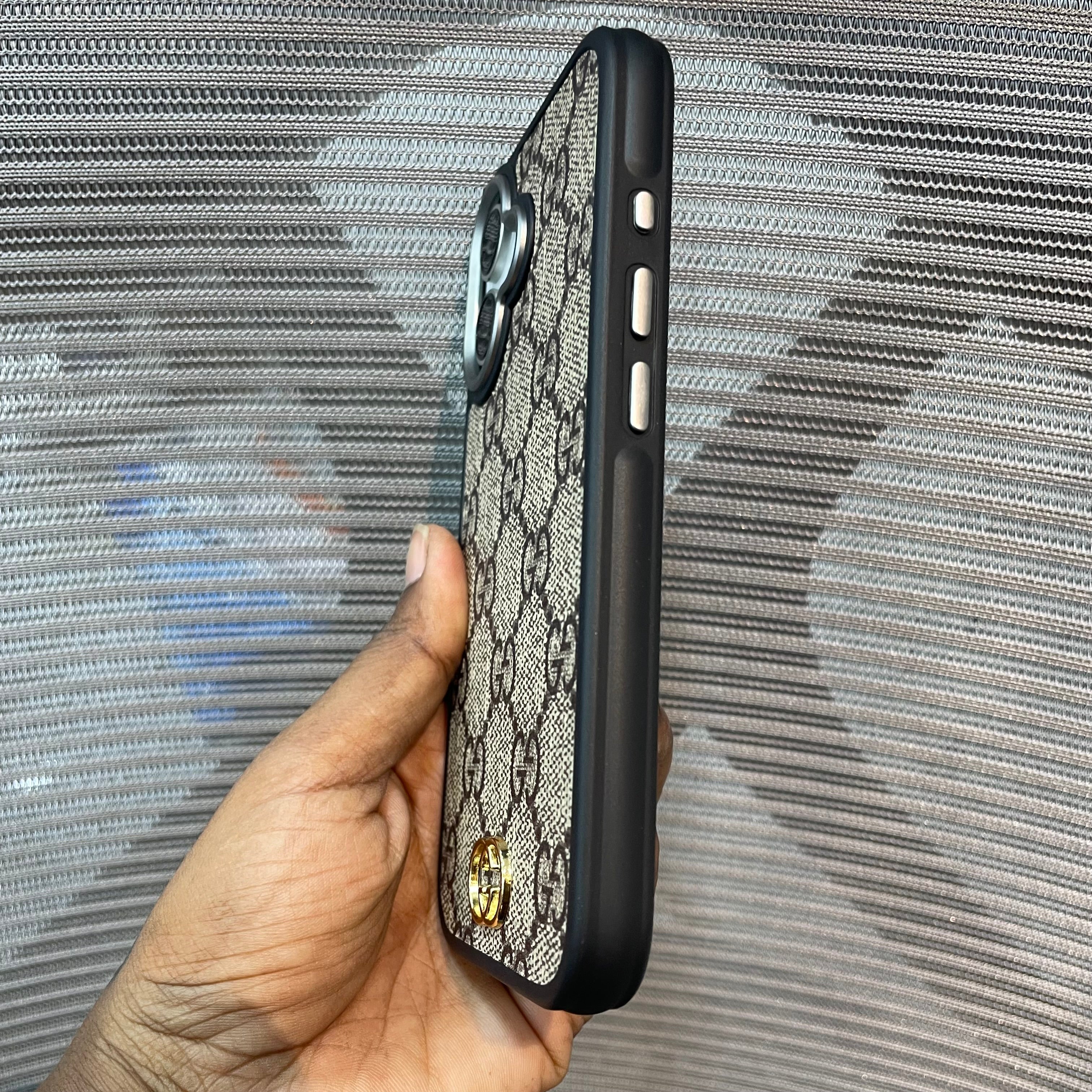 LogoLuxe Leather iPhone 17 Series Case
