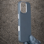 DFANS Design Nano Fiber Carbon Black for iPhone 17