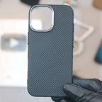 DFANS Design Nano Fiber Carbon Black for iPhone 17