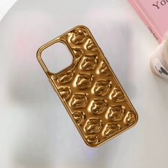 Plated 3d Cloud Design Phone Case