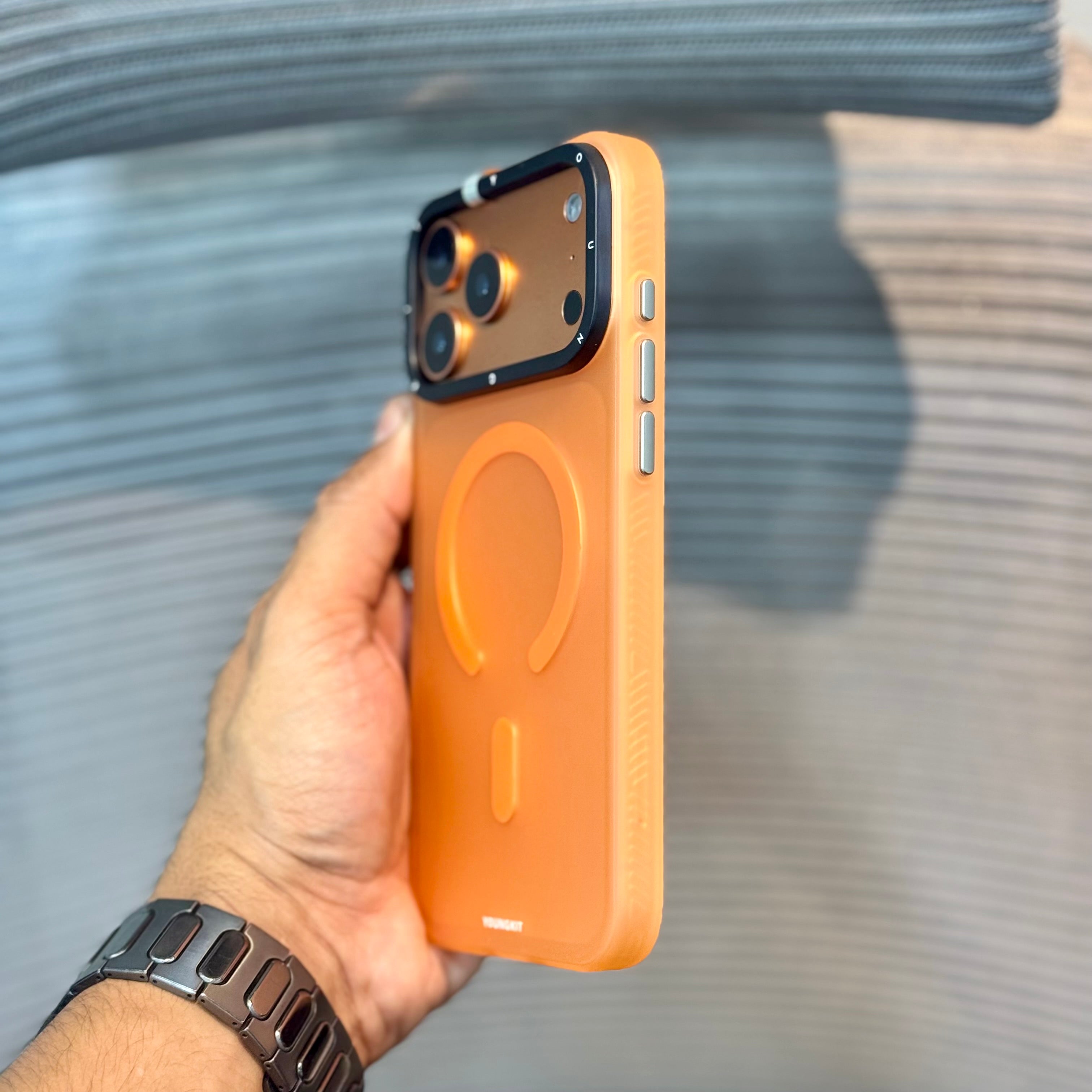Protective Apple iPhone Back Cover - Hidden Sand MagSafe iPhone 17 Pro Case - Style 3