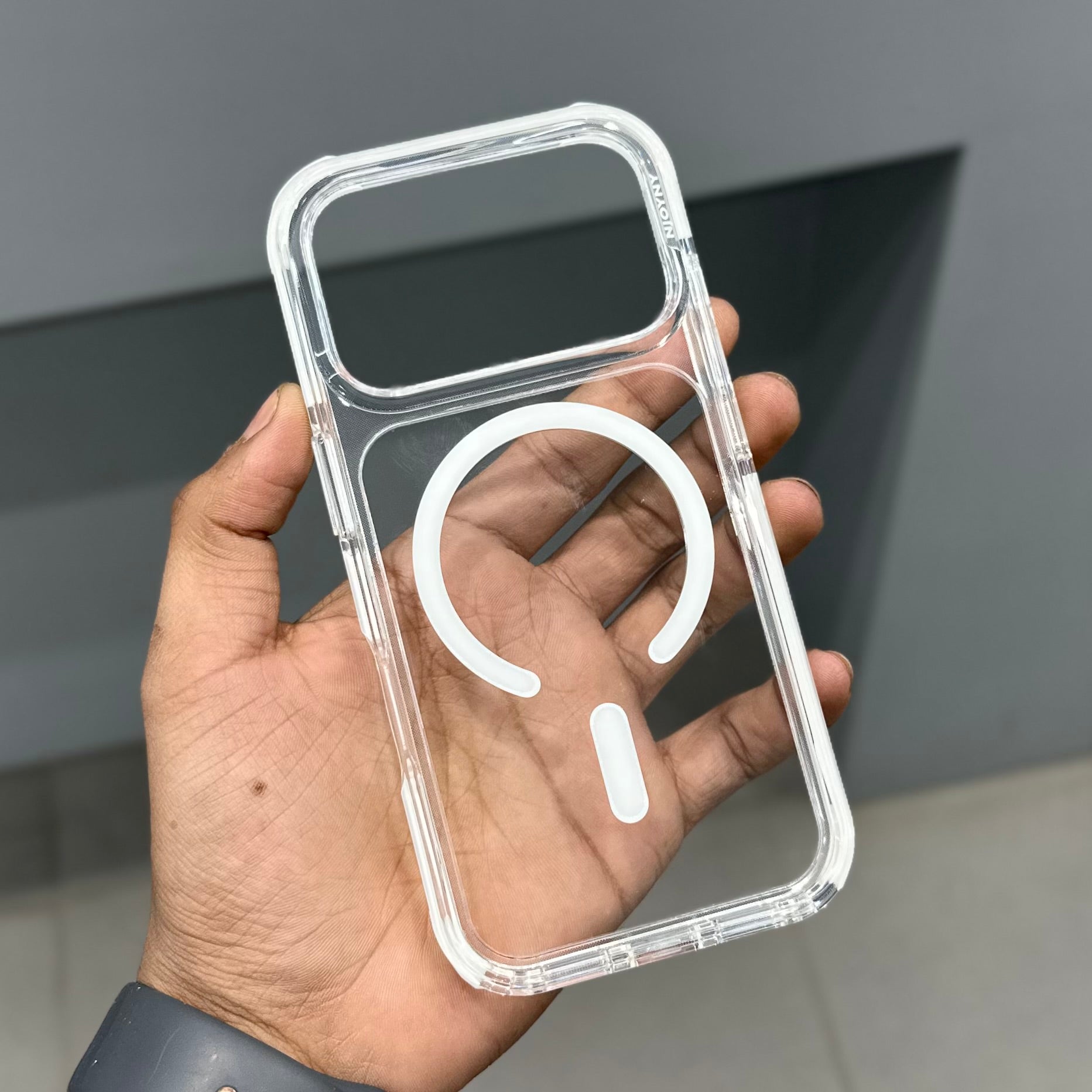 NY JOY COMBAT TRIPLE LAYERD MAGSAFE CASE - WHITE ( No. 3014 )