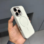 HAMURU SKIN FEELCASE MAGSAFE - BEIGE ( No. 2380 ) Mobile Case by CoverMeUp - Style 2