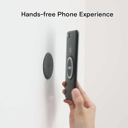MOFT Magnetic Wall Sticker Slim Flat Stick-on Magnetic Wall Sticker for Phones, Compatible with MagSafe Phones iPhone 12/13/14, and Universal with Snap Phone Sticker