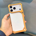 Protective Apple iPhone Back Cover - ShowCase Metal Bumper Stand iPhone 17 Pro Case