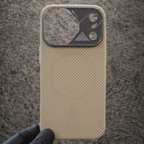 Luxo Life Fine Pore Metal Camera Protection Case-iPhone 17/18 Series