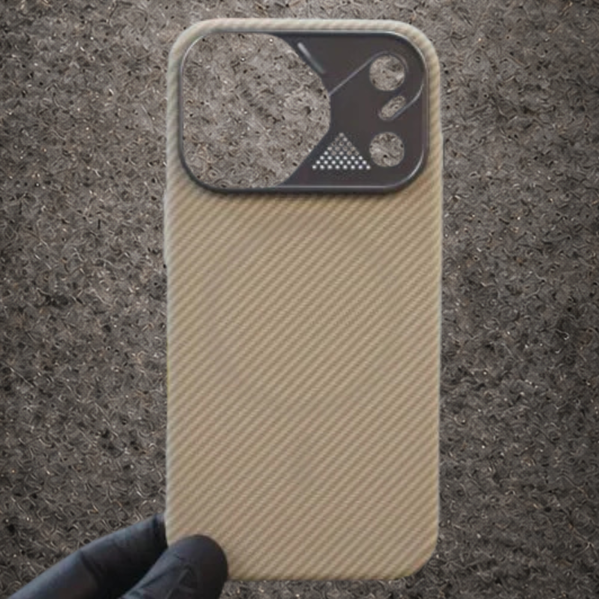 Luxo Life Fine Pore Metal Camera Protection Case-iPhone 17/18 Series