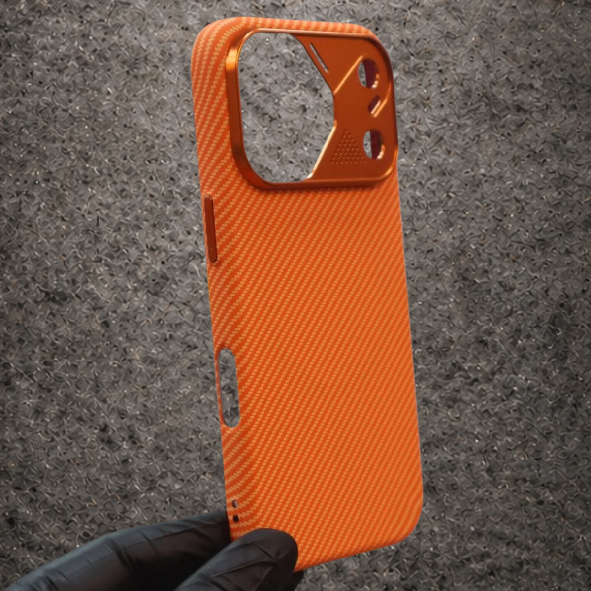 Luxo Life Fine Pore Metal Camera Protection Case-iPhone 17/18 Series