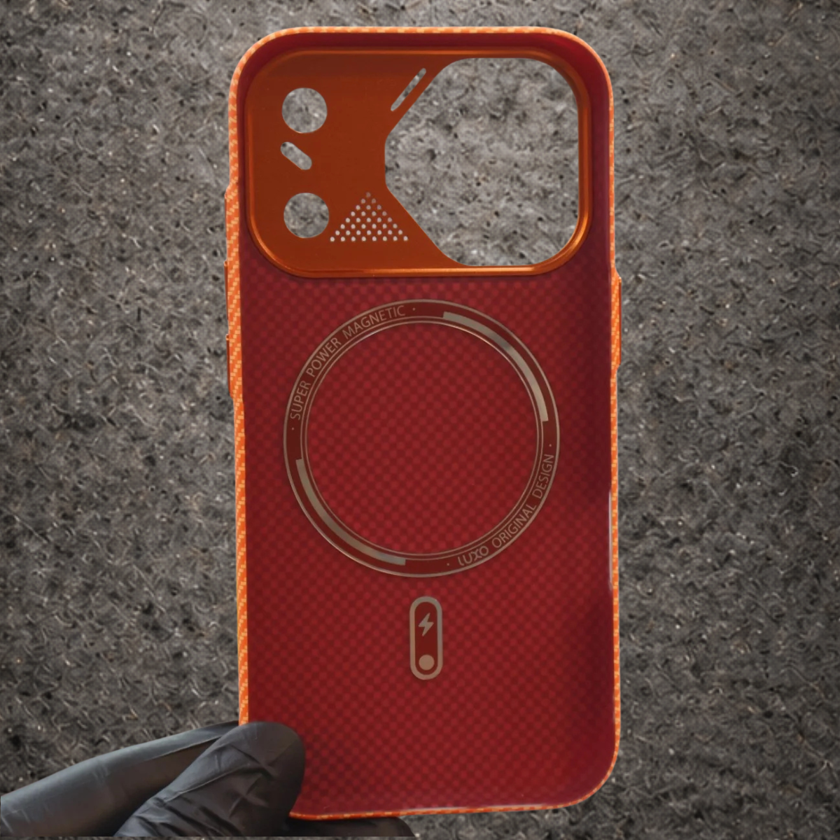 Luxo Life Fine Pore Metal Camera Protection Case-iPhone 17/18 Series