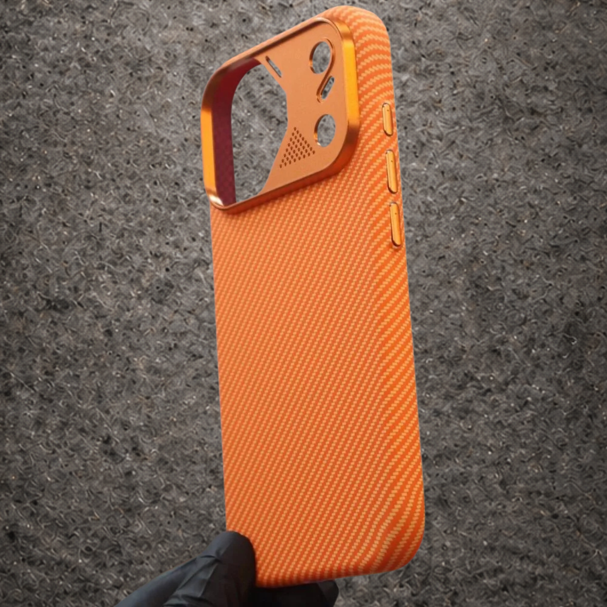 Luxo Life Fine Pore Metal Camera Protection Case-iPhone 17/18 Series