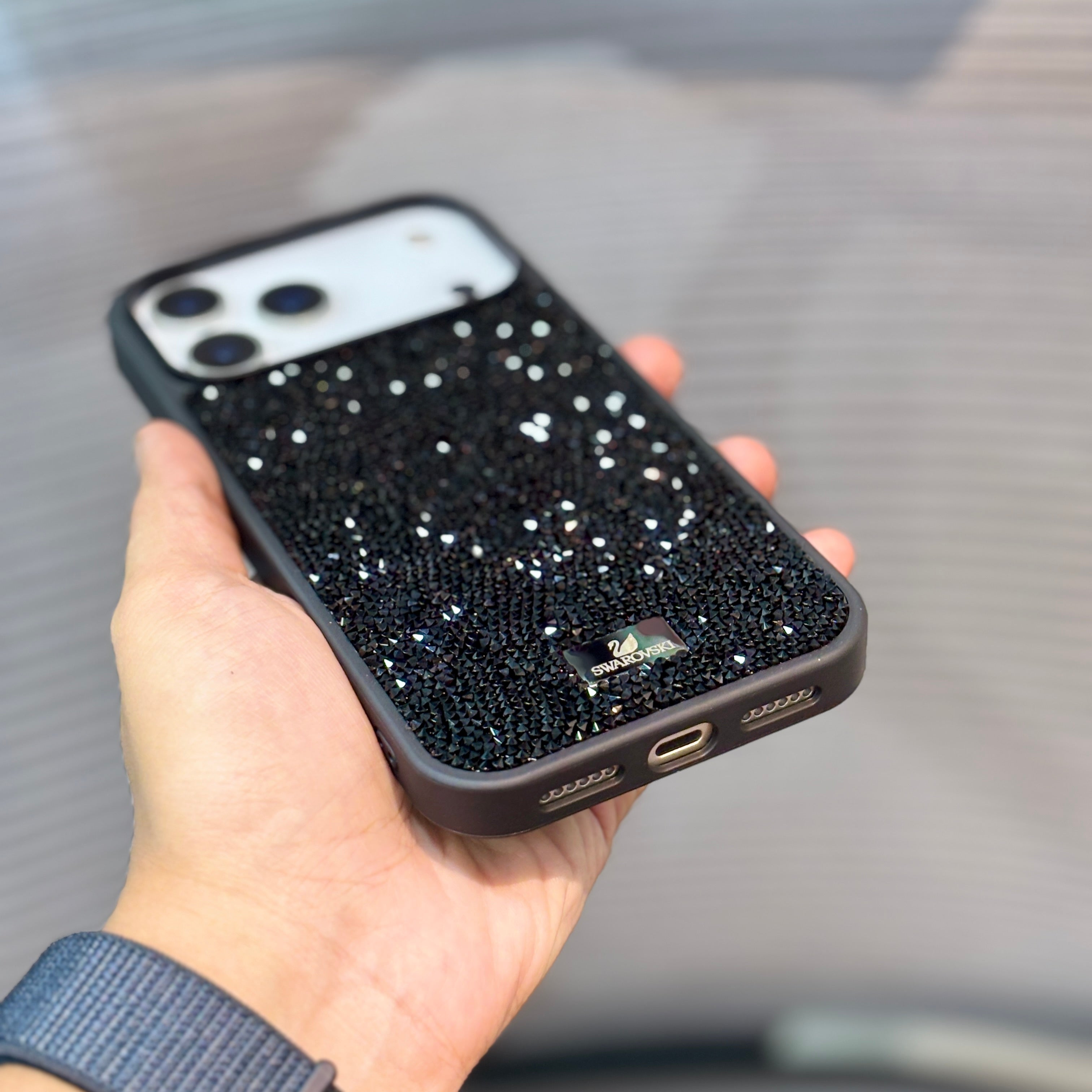 Protective Apple iPhone Back Cover - GleamLuxe Bling iPhone 17 Pro Case - Style 3