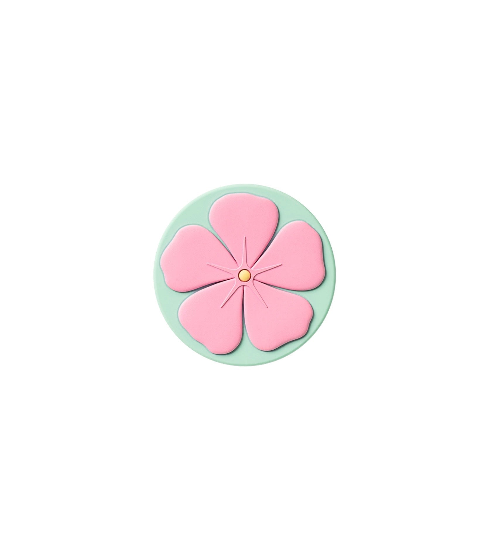 Snappy Floral MagSafe Grip Stand Pop Socket (Pink)