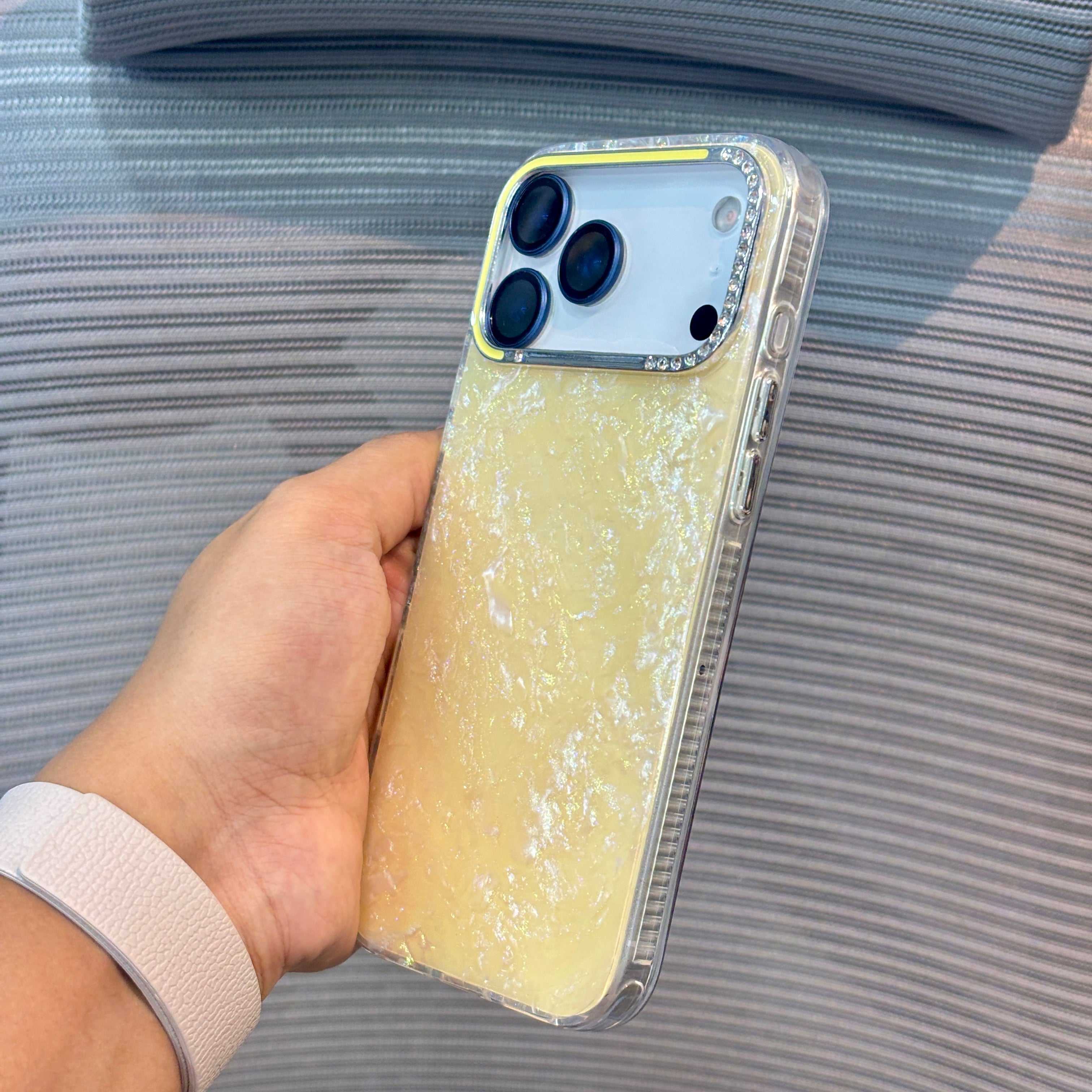 MarbleMuse Glitter iPhone 17 Series Case