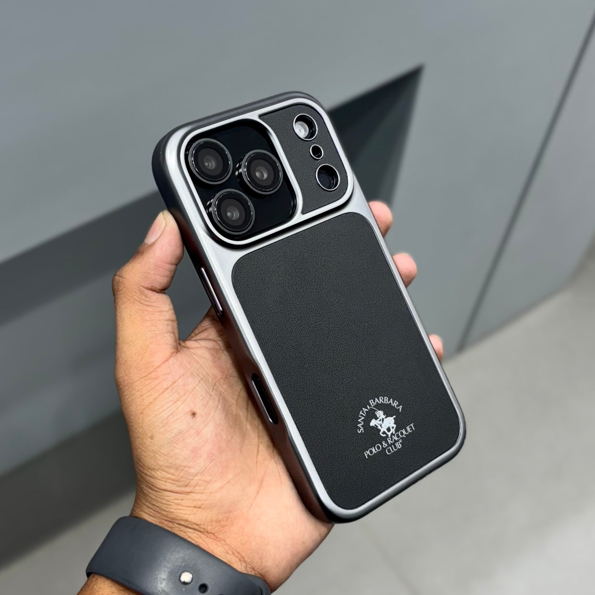 Santa Barbara Lucas Case with Magsafe-Black ( No. 2058 ) 17 Series Mobile Case by CoverMeUp - Style 2