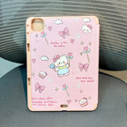 Kitty - 3D Cartoon Printed iPad Case Mobile Case by CoverMeUp - Style 2
