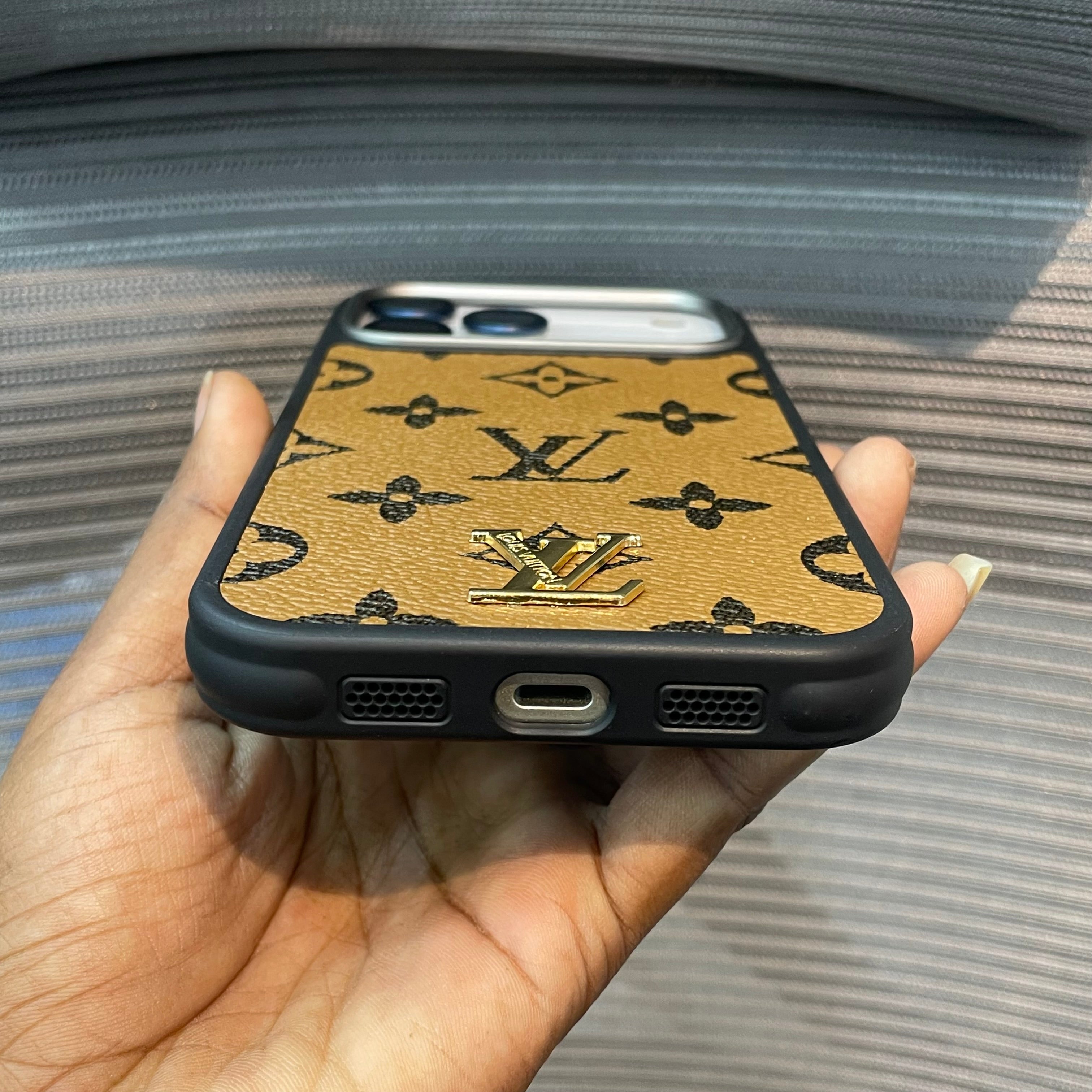 LogoLuxe Leather iPhone 17 Series Case