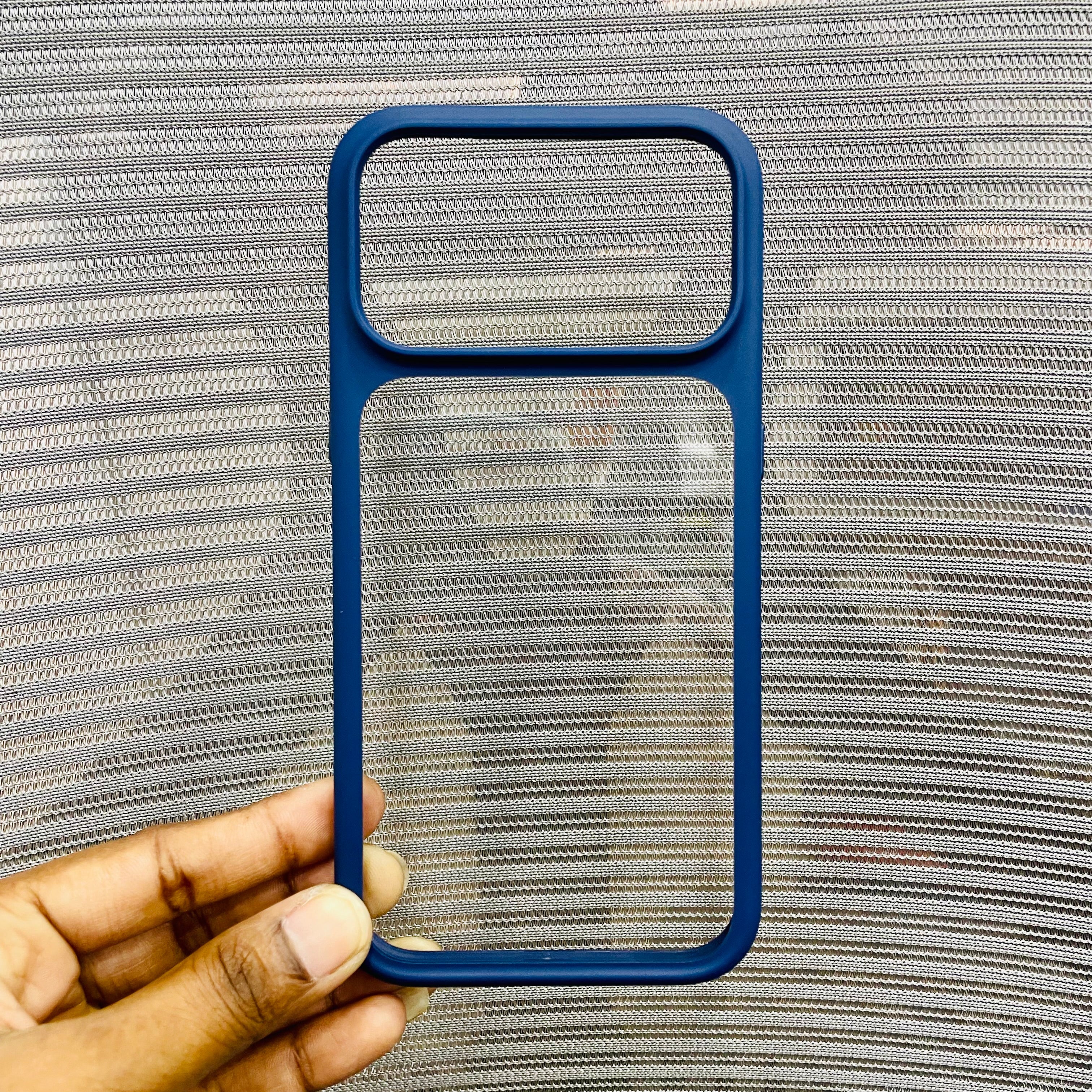 EdgeView Transparent Shock iPhone 17 Pro Max Case