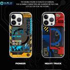 Protective Apple iPhone Back Cover - EMO OFF EVA SERIES CASE FOR IPHONE WITH MAGSAFE - Style 8