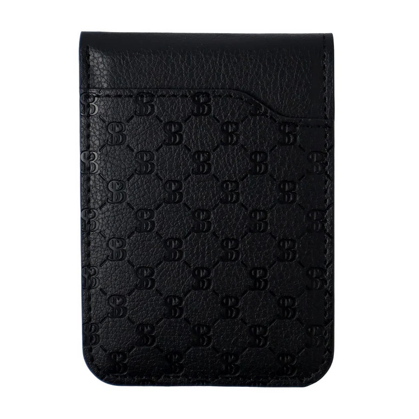 Santa  Barbara Polo Timothy  Series with Card Wallet Leather Back Cover iPhone 14 Pro Max (Black)