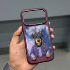 NIMMY DOG CASE - BURGUNDY ( No. 4020 )