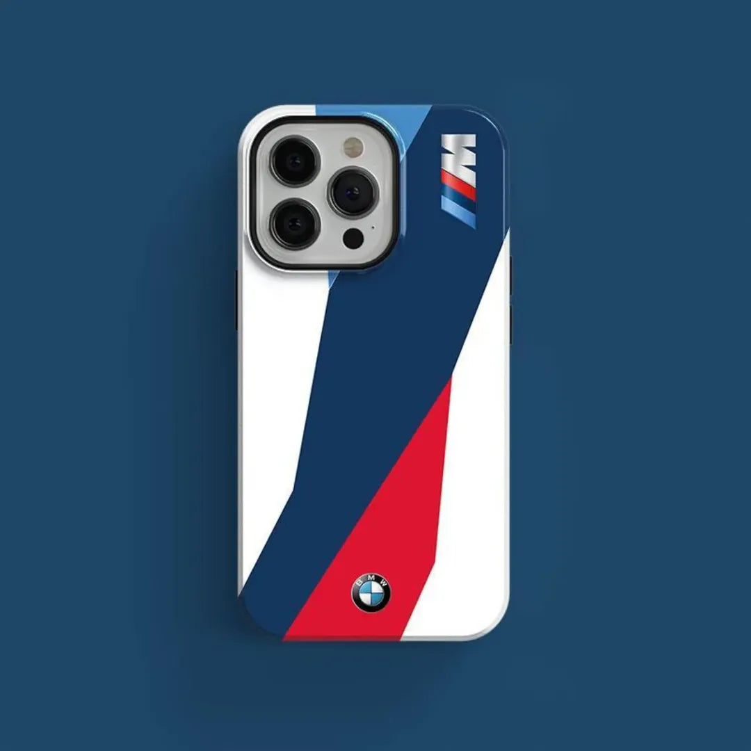 iPhone Case with metallic car logo