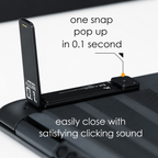 Aulumu G07 POP-UP Laptop Kickstand Black