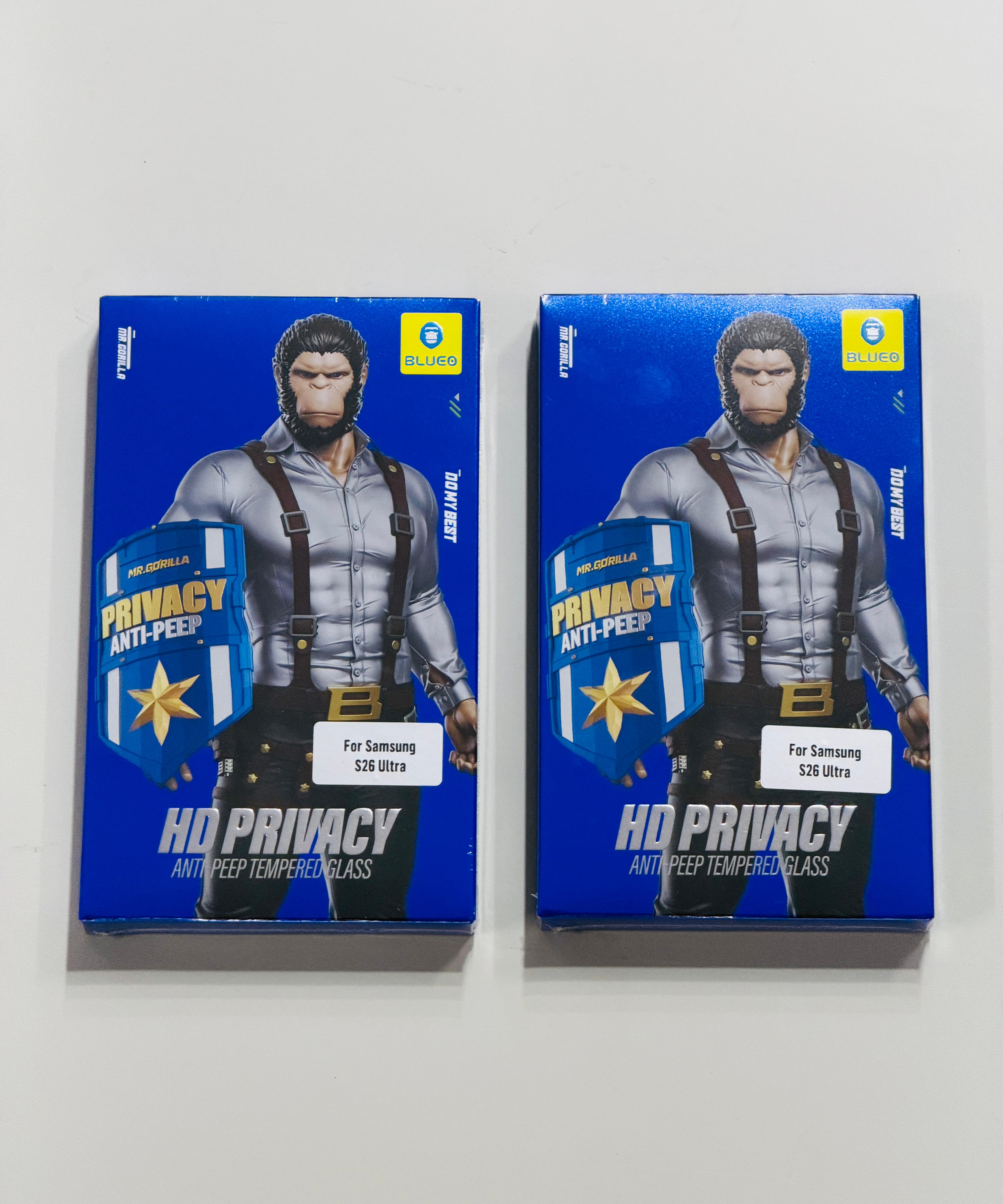 Blueo privacy glass for Samsung Galaxy S26 Series