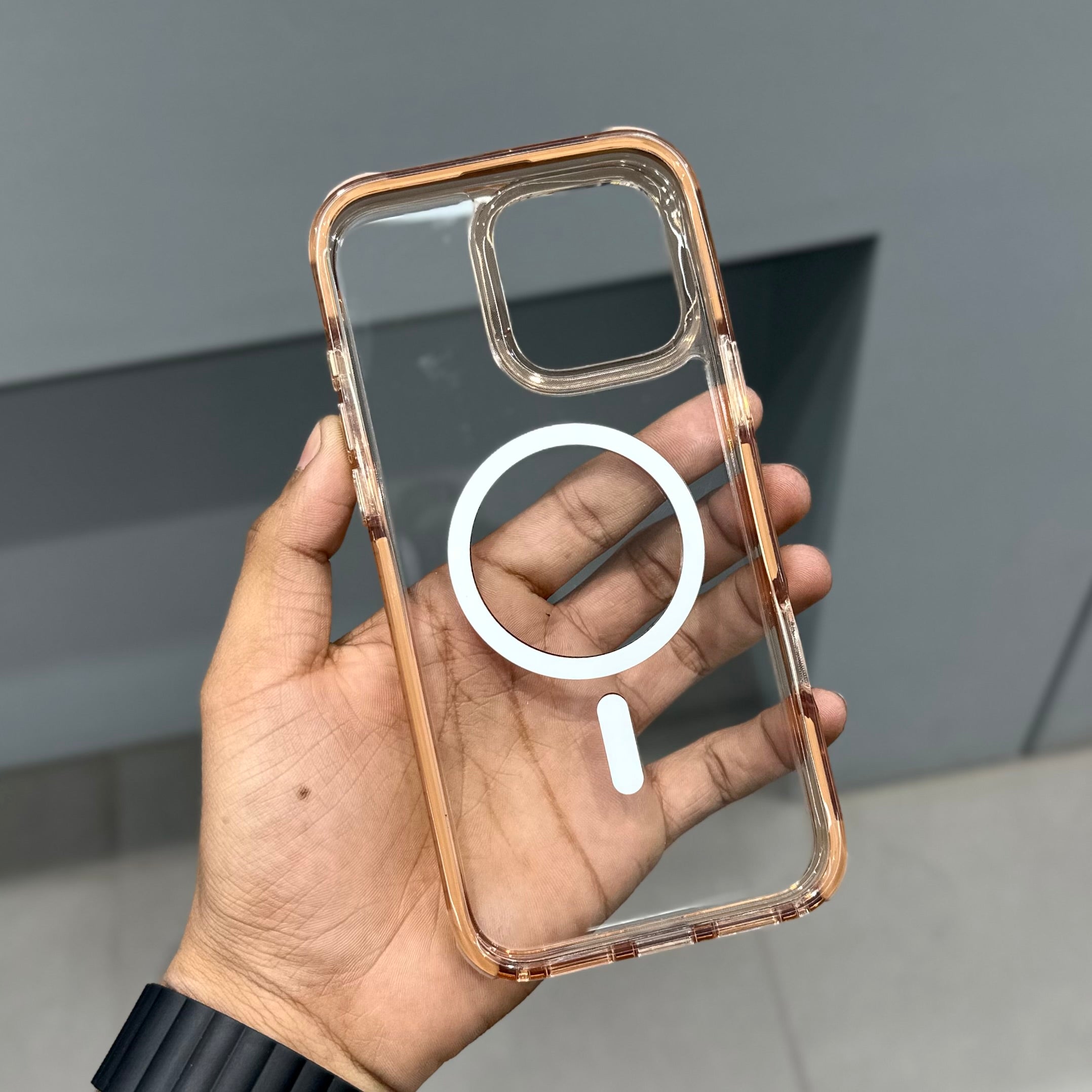 TRANZO TRIPLE LAYER MAGSAFE CASE-DESERT BROWN ( No. 2962 )